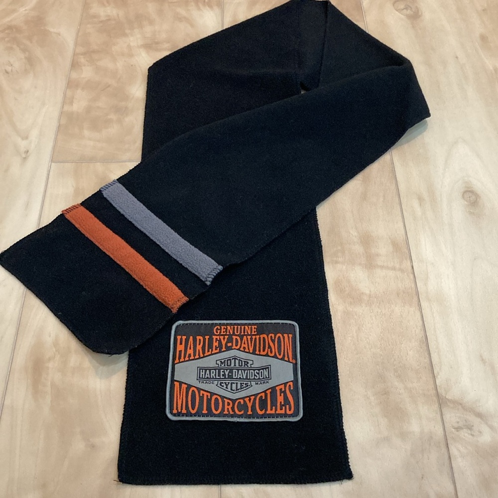 Harley Davidson fleece scarf